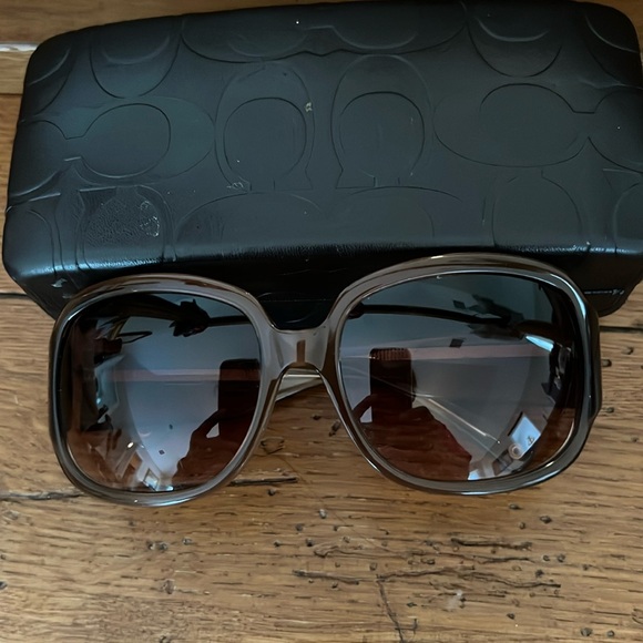 Coach 58003 Marion Brown Sunglasses - Picture 1 of 8